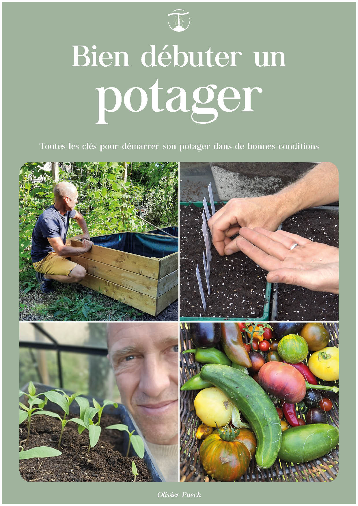 livre débuter un potager olivier puech